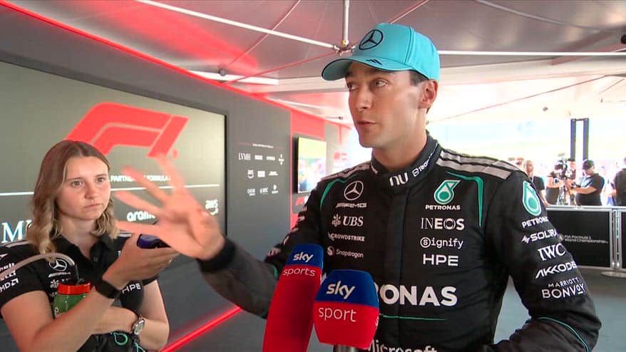 Russell sulla pole in Austria: "C'era una sola gialla"