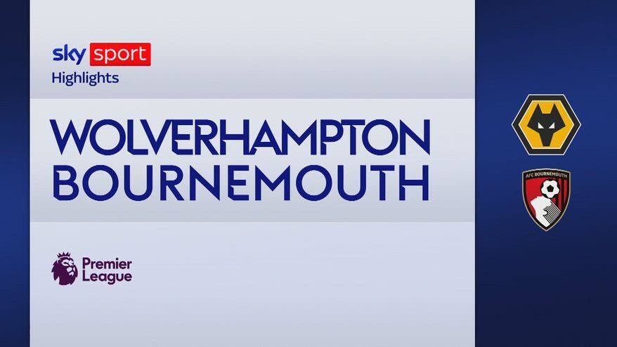 Wolverhampton-Bournemouth 0-2: gol e highlights