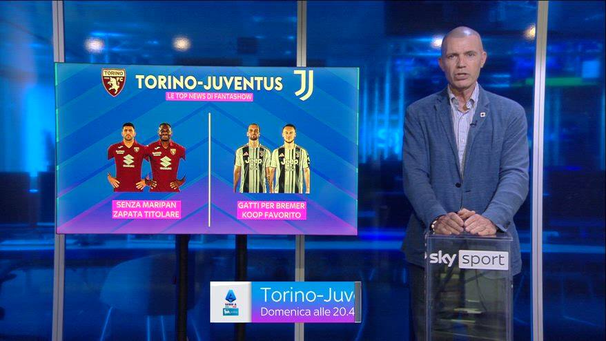 Juventus, la probabile formazione per il derby col Torino