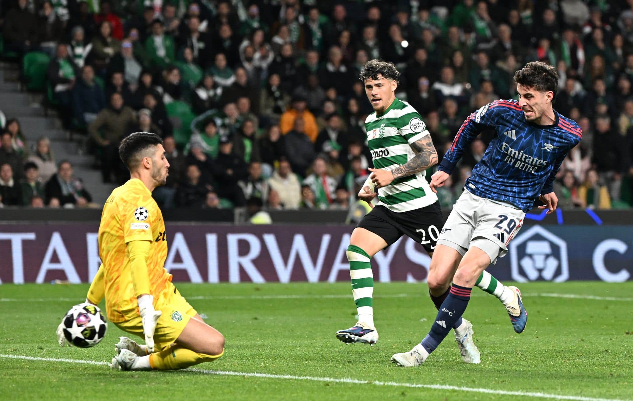 Sporting-Arsenal 0-1: video, gol e highlights