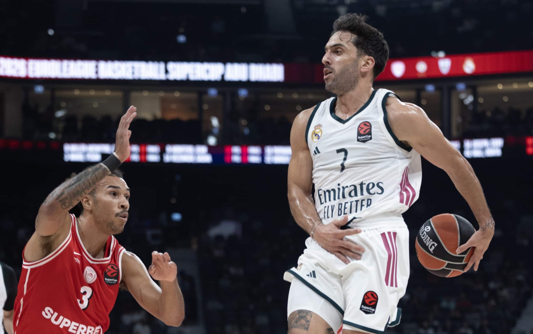 Supercoppa Eurolega, Olympiacos-Real Madrid 89-93: trionfano i blancos. VIDEO