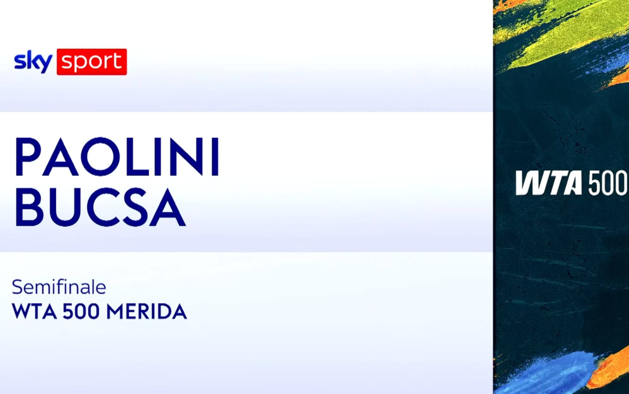 Paolini-Bucsa: highlights Wta Merida