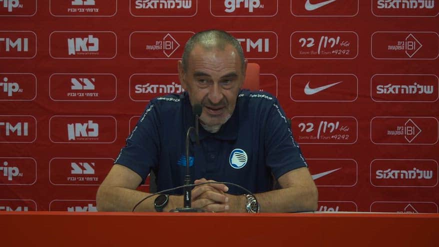 Atalanta, Sarri: "Stufo di stare a casa mercoledì e giovedì"