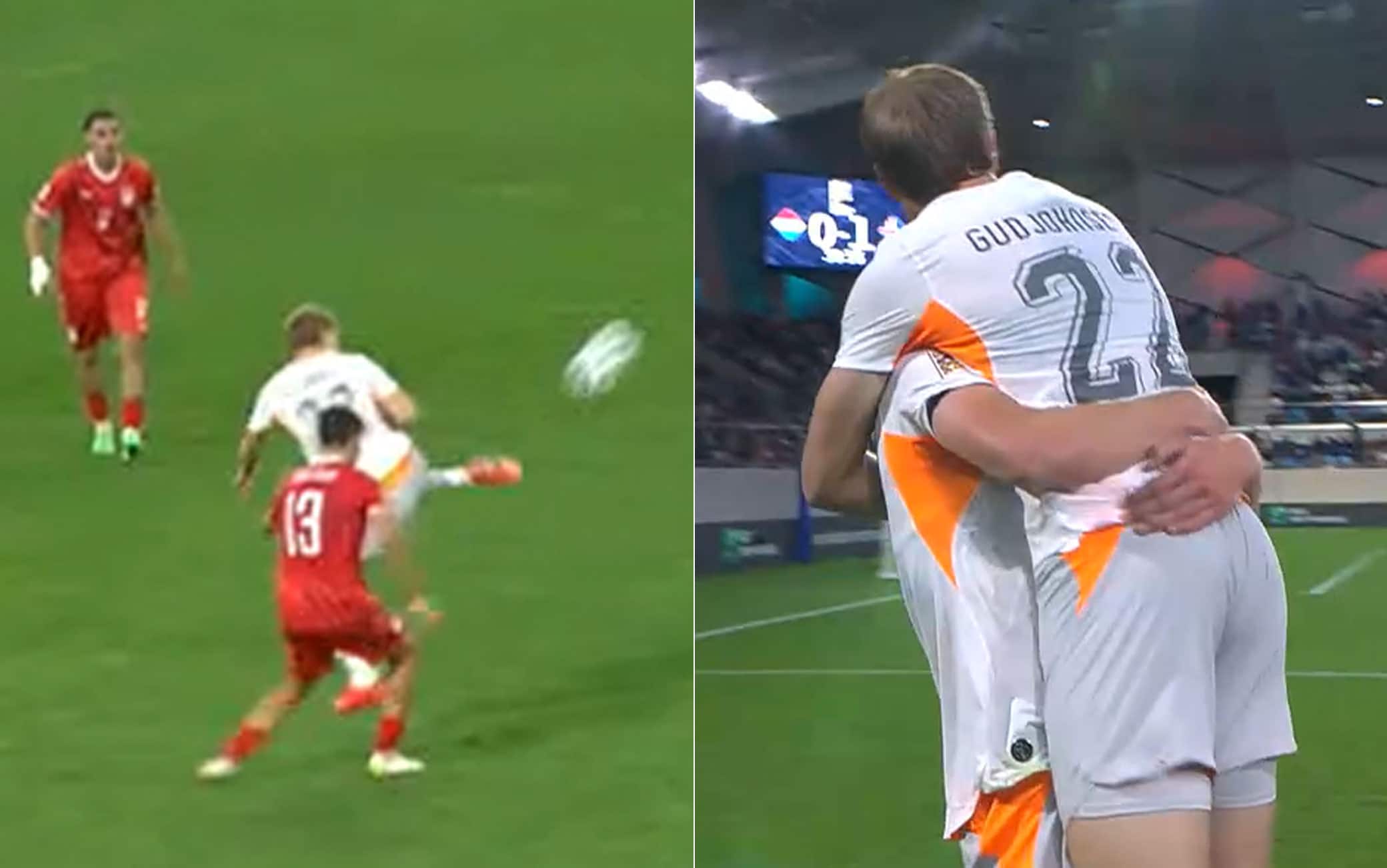 Lussemburgo-Islanda, Gudjohnsen fa assist di tacco e sembra Ibrahimovic. VIDEO