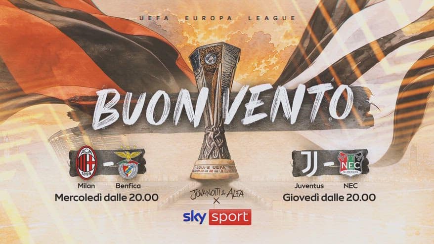 "Buon Vento" per il ritorno dell'Europa League