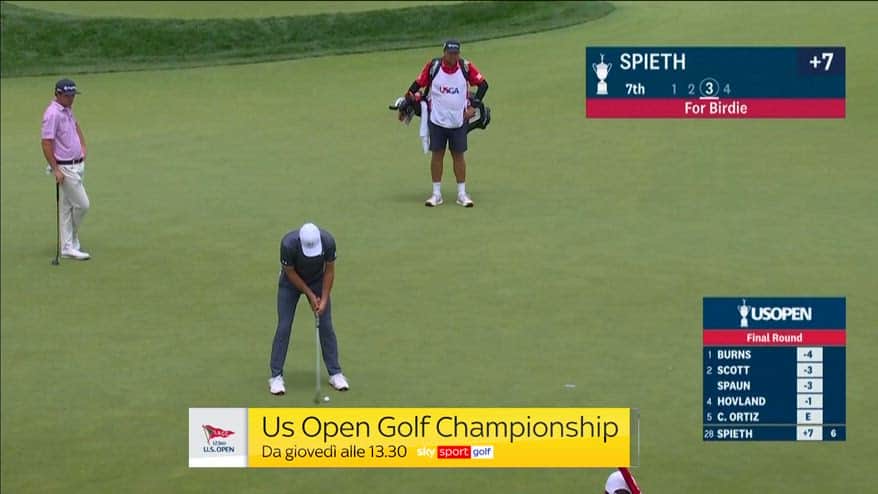 Nella Casa dello Sport di Sky lo US Open e l'Open d'Italia