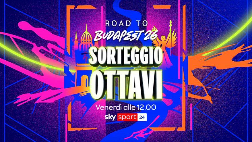 Sorteggio ottavi Champions, venerdì live su Sky Sport 24