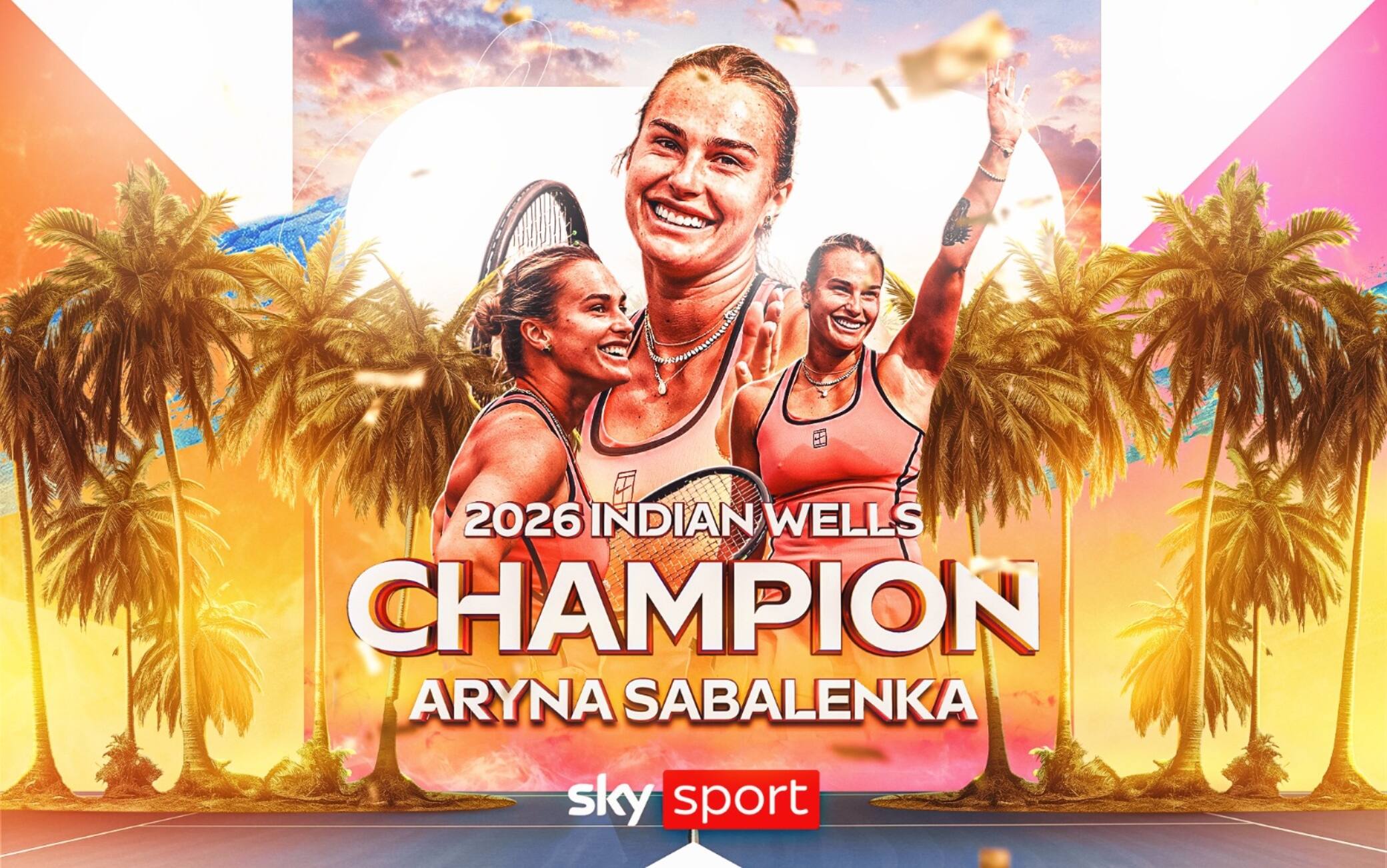 Sabalenka vince il Wta Indian Wells: battuta Rybakina in finale. HIGHLIGHTS