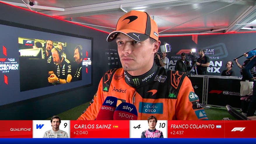 Norris: "Kimi domani potrebbe arrivare secondo o vincere"