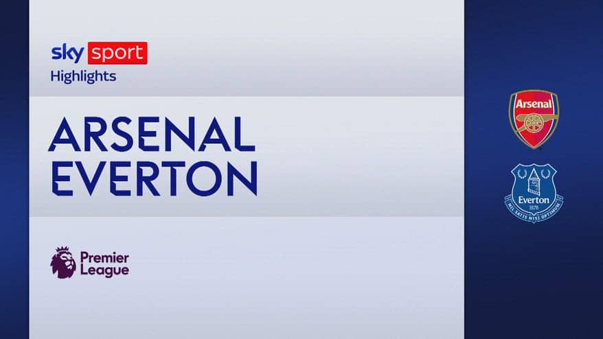 Arsenal-Everton 2-0: gol e highlights
