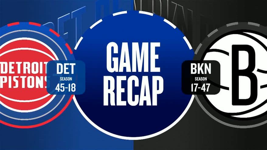 NBA Highlights: Brooklyn-Detroit 100-138