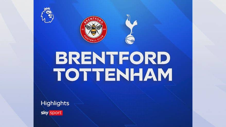Brentford-Tottenham 3-0: gol e highlights
