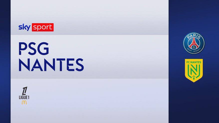 Psg-Nantes 3-0: gol e highlights