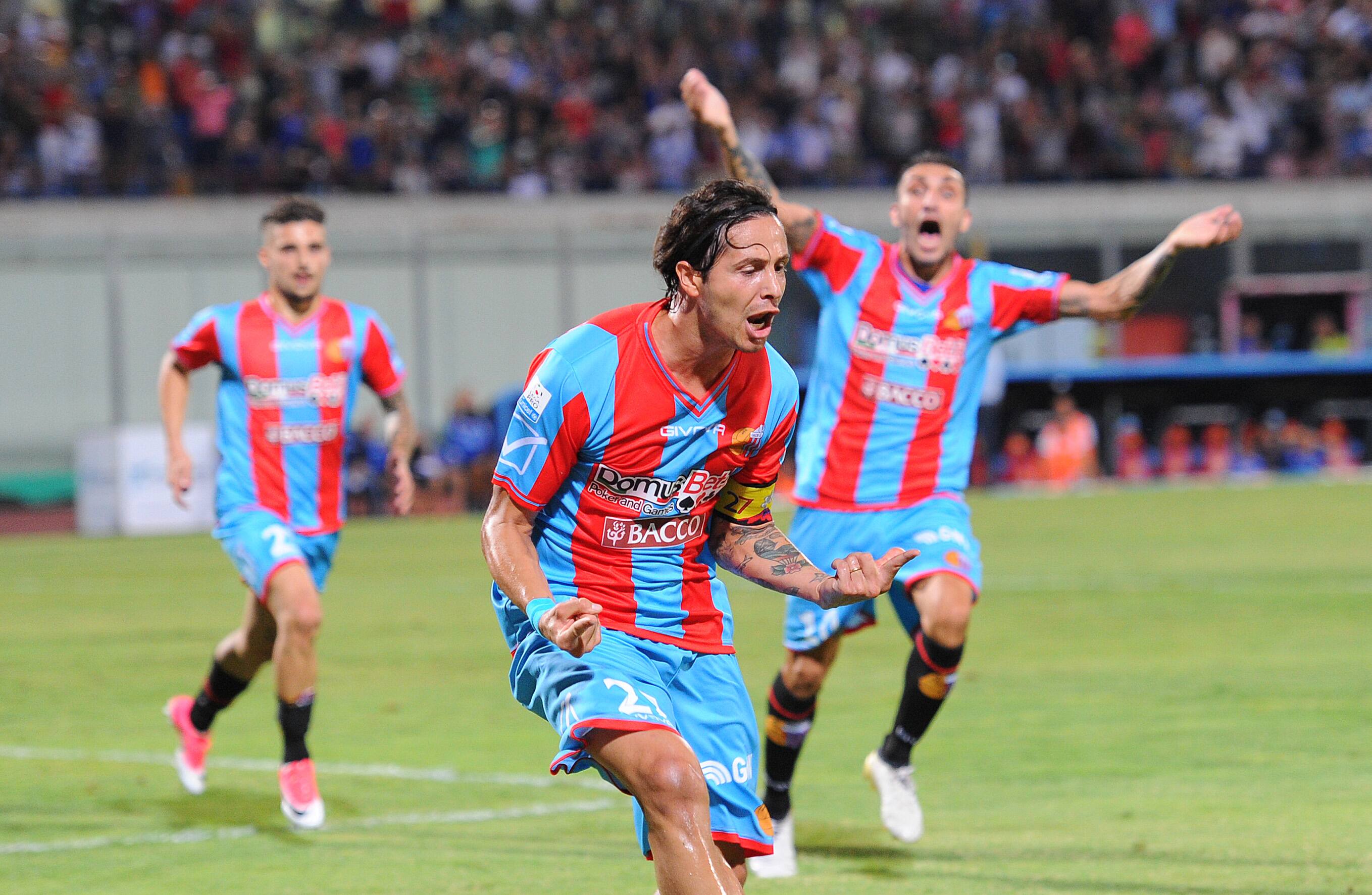 Biagianti, 284 partite e 12 gol con la maglia del Catania fra Serie A e Serie C