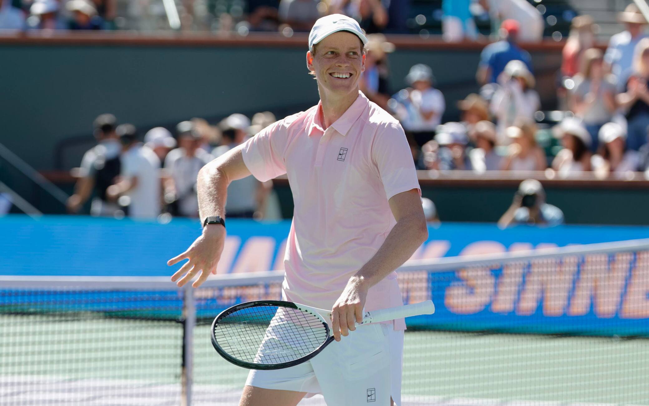 Sinner-Zverev all'Atp Indian Wells, dove vedere in tv e streaming