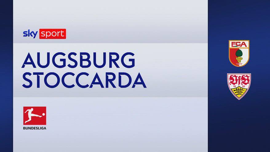 Augsburg-Stoccarda 2-5: gol e highlights
