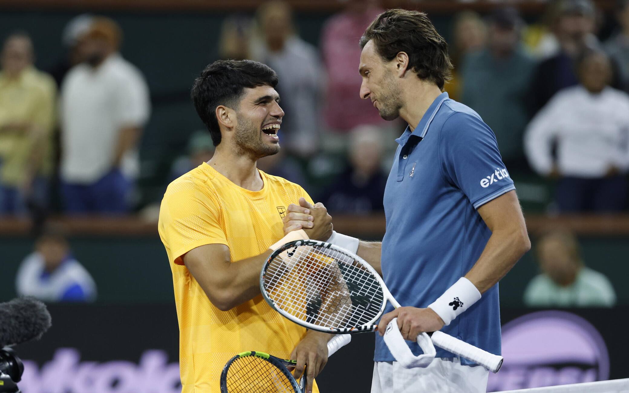 Alcaraz si 'lamenta' a Indian Wells: "Contro di me giocano tutti come Federer"