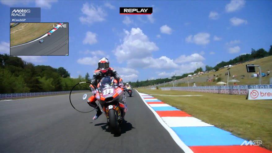 Agius perde la saponetta a Brno: l'episodio allo Sky Tech
