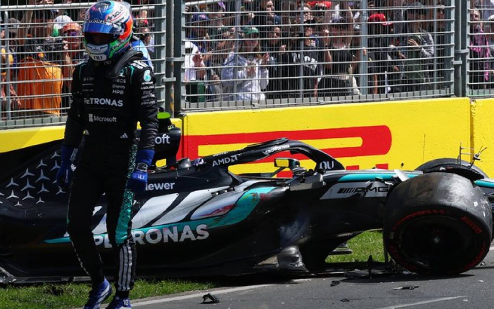 Mercedes: "In Australia meccanici fantastici con la macchina di Antonelli". VIDEO