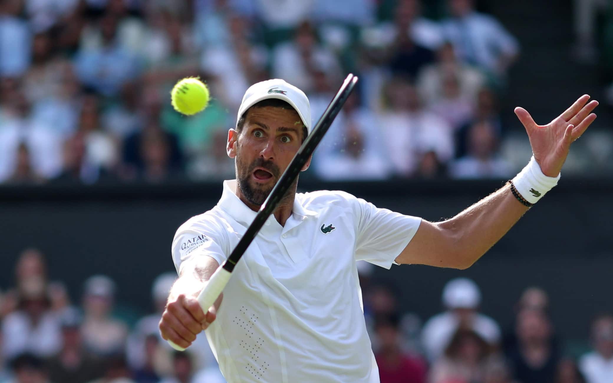 Djokovic-Auger Aliassime a Wimbledon, il risultato in diretta live della partita