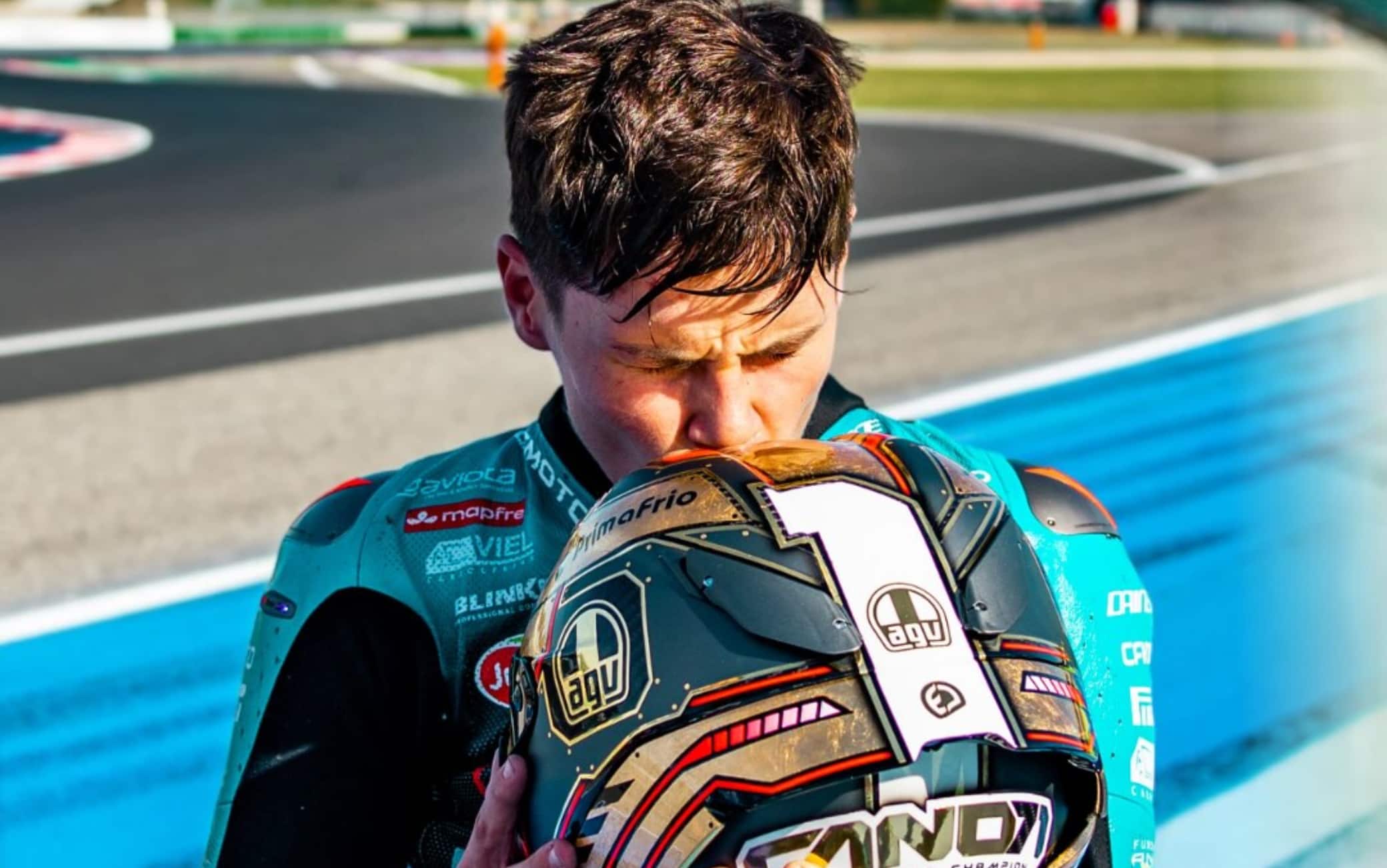 Carlos Cano vince il Junior Moto3 e debutta nel motomondiale
