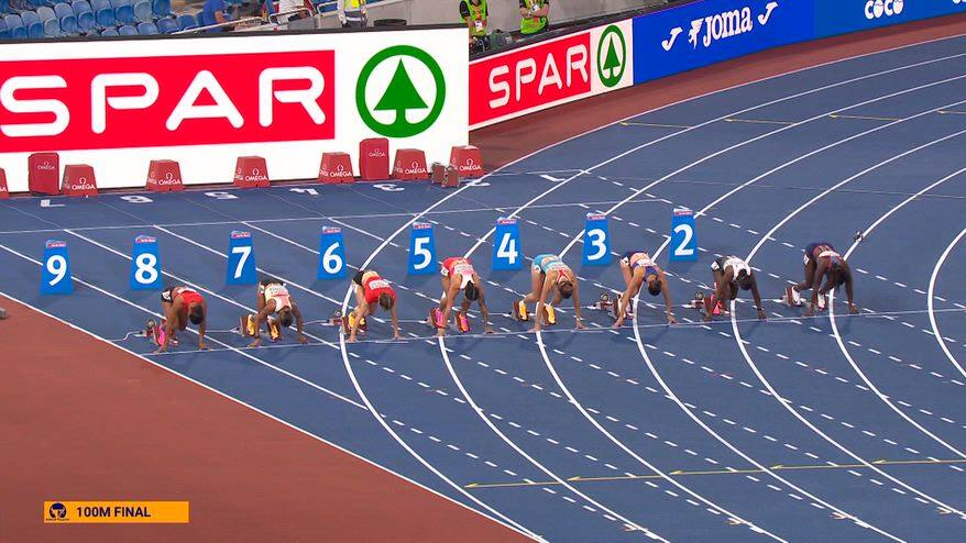 Finale 100 metri femminili: oro a Hunt. Dosso è settima