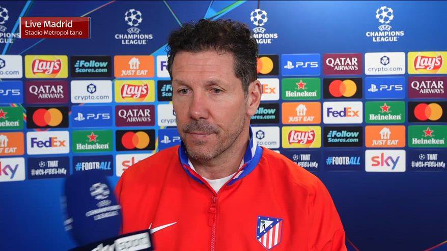 Simeone: "Rispetto per il Tottenham, sarà partita difficile"