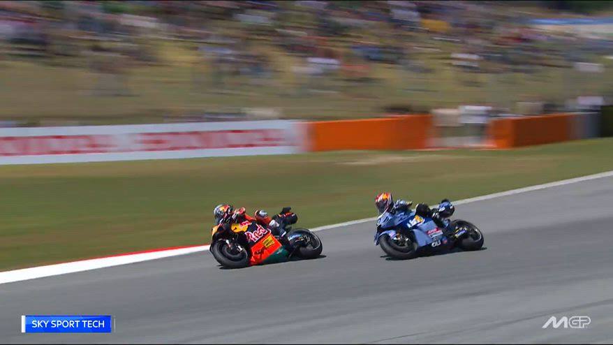 Marquez supera così Acosta: l'analisi allo Sky Sport Tech