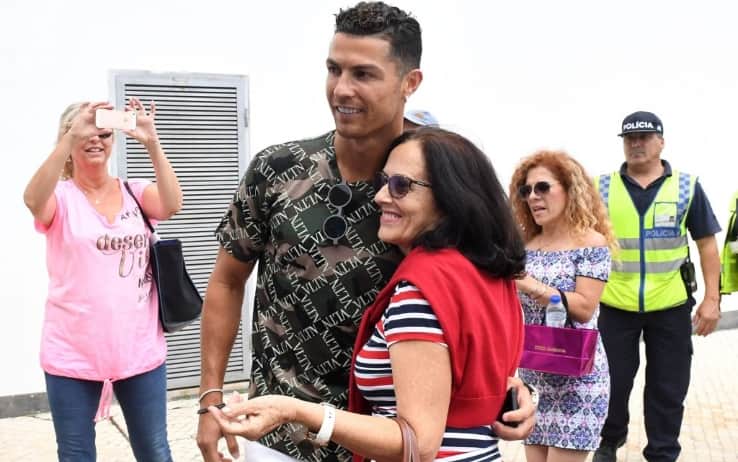 Cristiano Ronaldo a Madeira (foto Getty)
