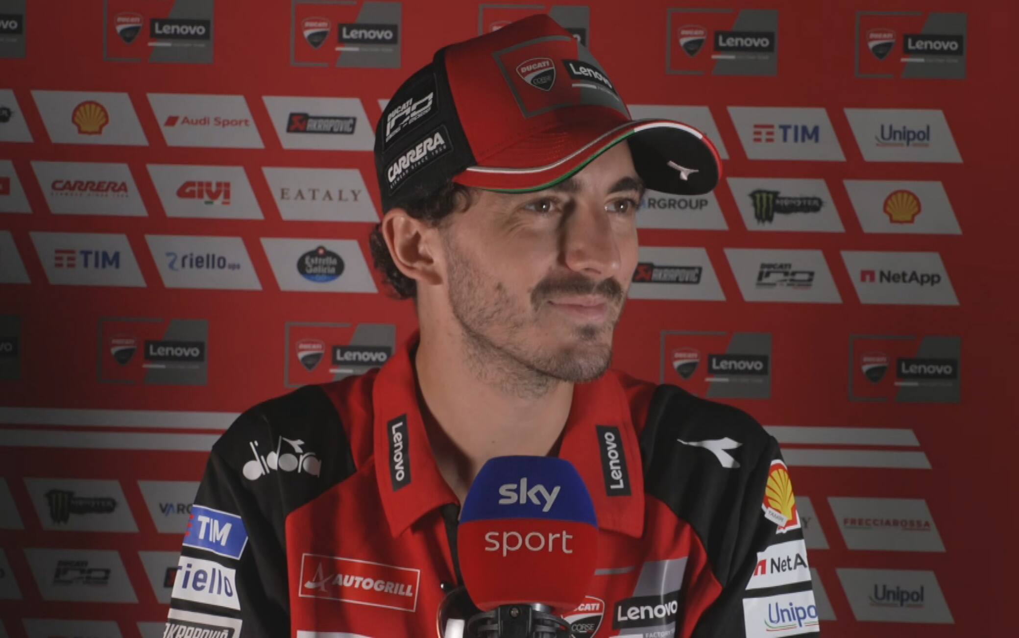 Bagnaia: "La moto mi piace, test andati bene. Tutto fa sperare in un buon 2026"