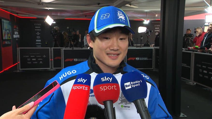 Tsunoda: "Tornare su una Formula 1 è stato un sogno"