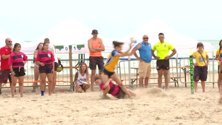 Un'estate di rugby, anche in spiaggia