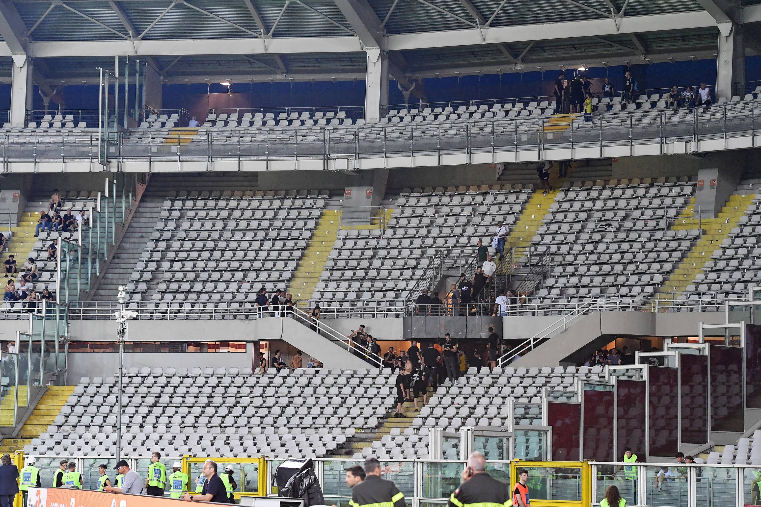 Il settore della Juventus