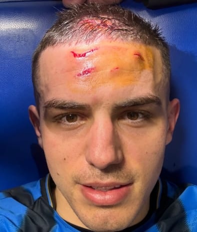 Il post di Krstovic dopo la partita