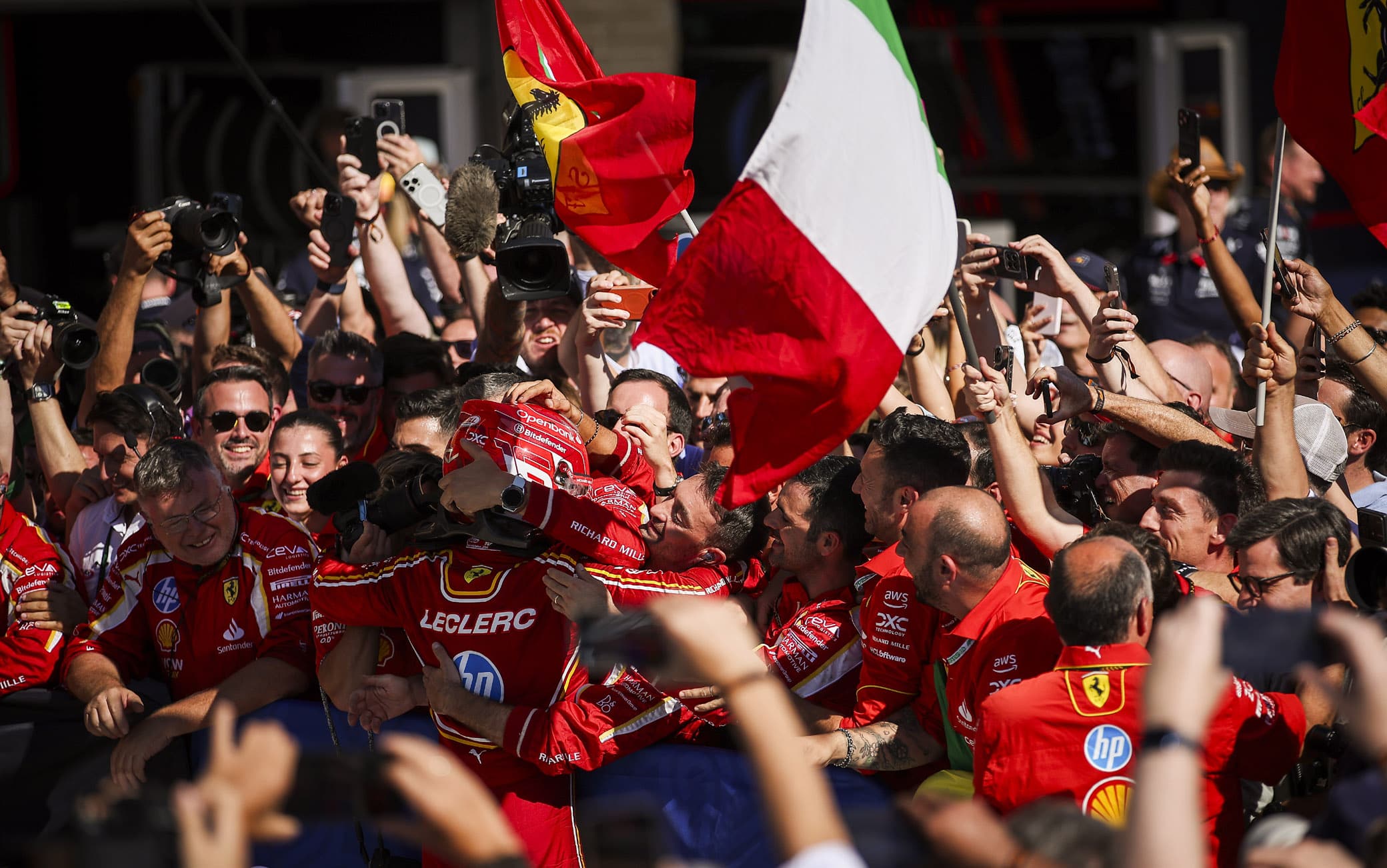 Formula 1, tutte le vittorie di Leclerc con la Ferrari