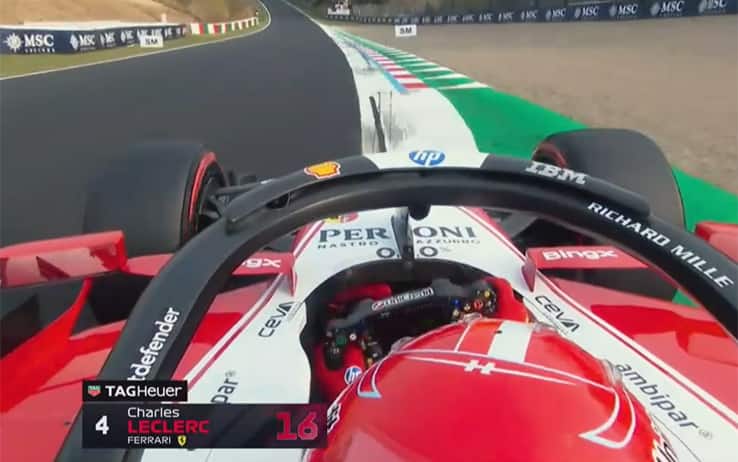 Leclerc, ma è rally o F1? Numero da cinema di Charles nelle qualifiche a Suzuka. VIDEO
