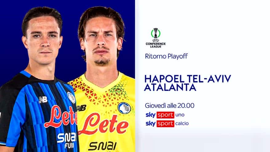 Conference League, playoff di ritorno: Hapoel-Atalanta