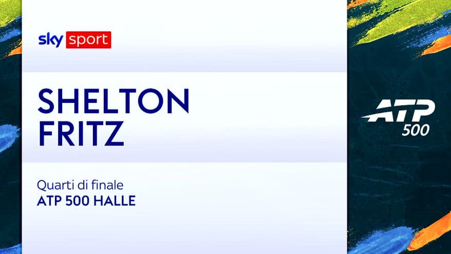 Shelton-Fritz: highlights Atp Halle. VIDEO