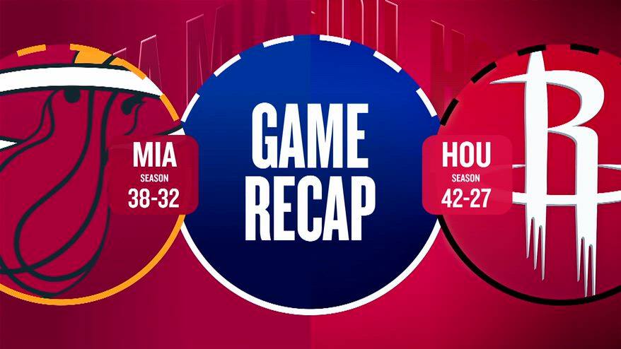 NBA Highlights: Houston-Miami 123-122
