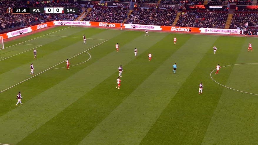 Aston Villa-Salisburgo 3-0: gol e highlights