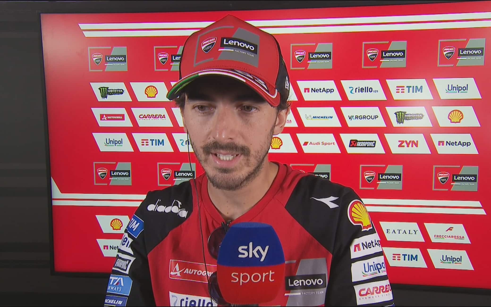 Bagnaia sul ritiro: "Faticavo a ridurre velocità, problema che difficilmente si ripeterà"
