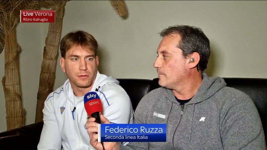 Italrugby, Federico Ruzza: "Stiamo bene, c'è positività"