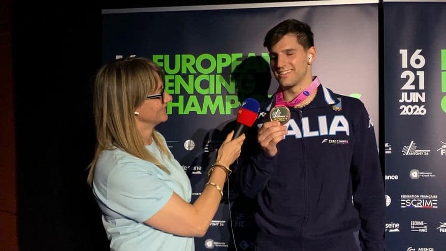 Spada, Simone Mencarelli è campione d'Europa: le sue parole