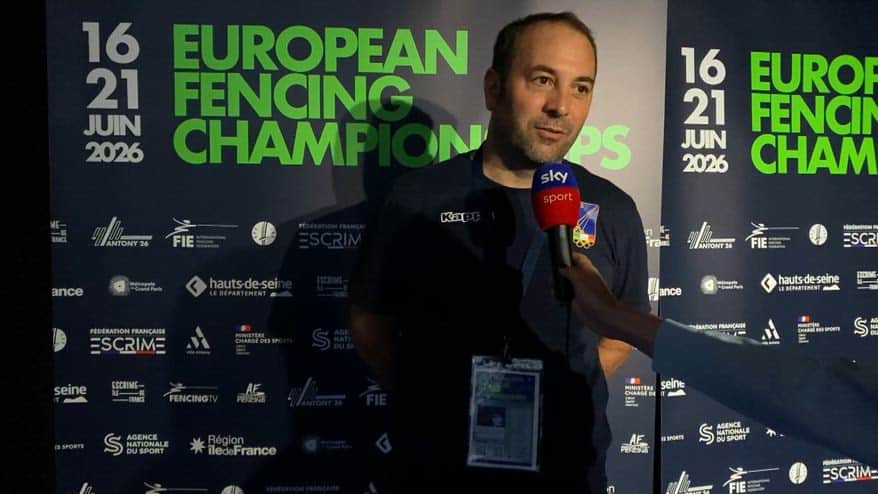 Eurpei scherma, Ct Simone Vanni: "Errigo eterna"