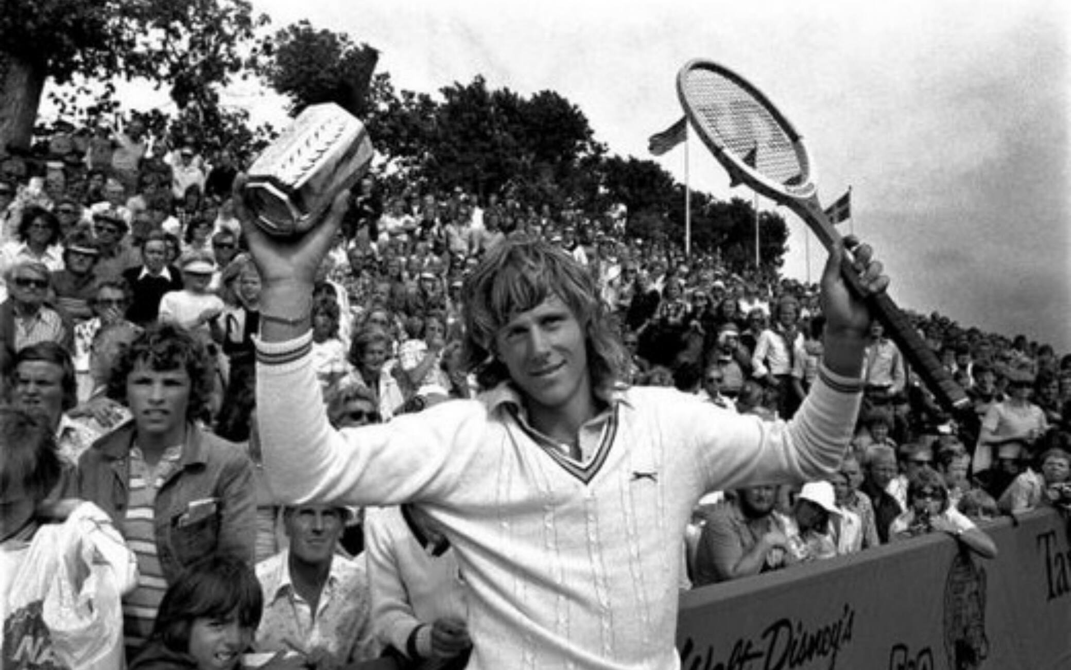 Bjorn Borg a Bastad 1974