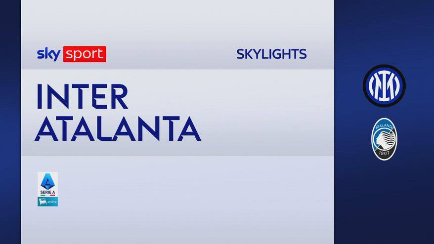 Inter-Atalanta 1-1: gol e highlights