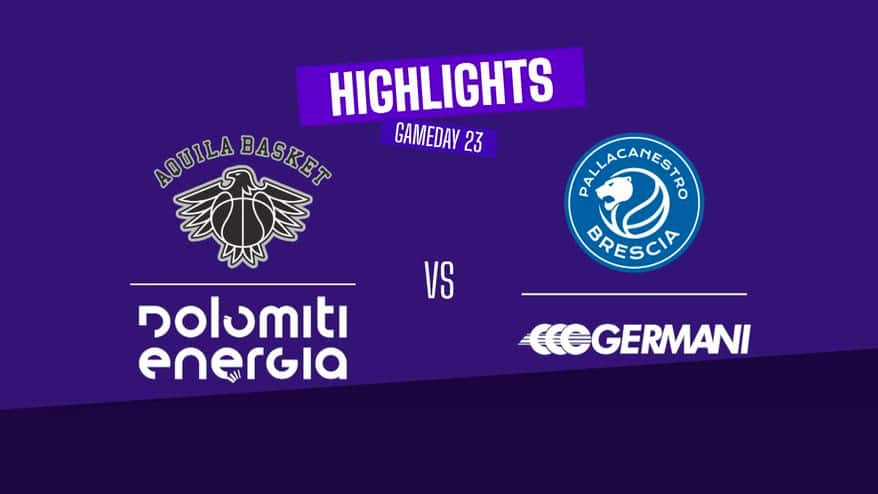Trento-Brescia 77-85: highlights Serie A