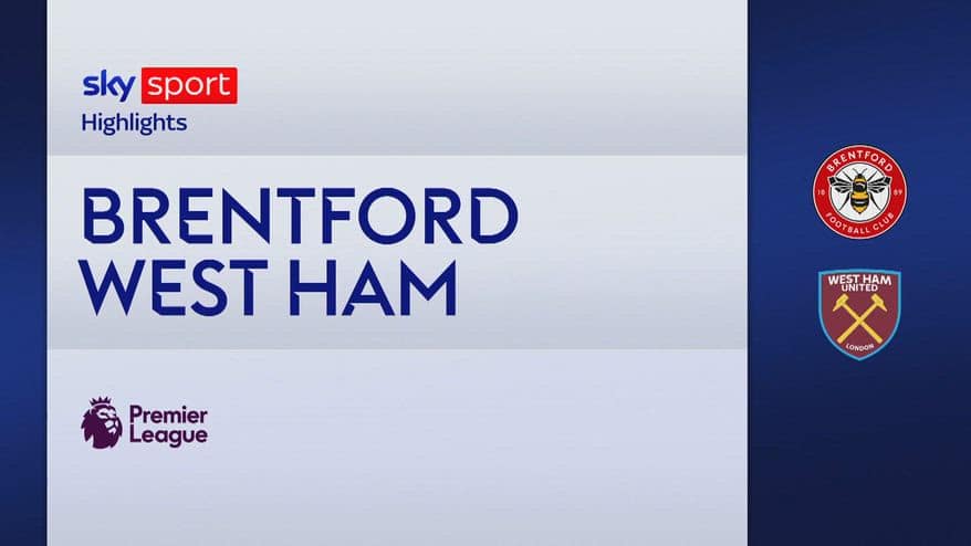 Brentford-West Ham 3-0: gol e highlights