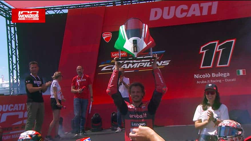 Race of Champions, Bulega premiato col cupolino Tricolore