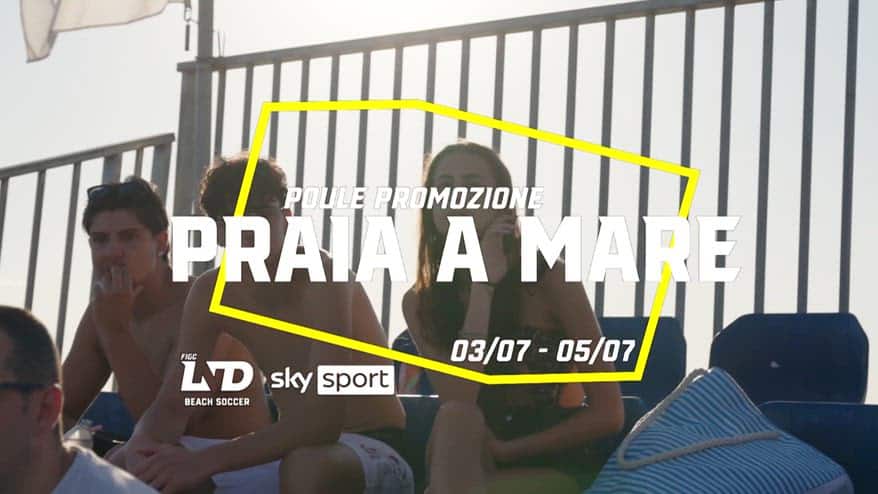 Beach Soccer LND, le immagini della tappa di Praia a Mare